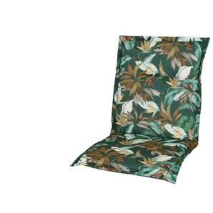 Schwienhorst Niederlehnerauflage Livia - grün - Materialmix - 48 cm - 4 cm | Möbel Kraft