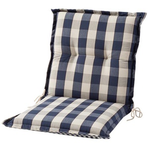 Schwienhorst Wende-Auflage  Kent ¦ blau ¦ Maße (cm): B: 50 H: 9