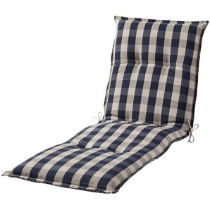 Schwienhorst Wende-Auflage  Kent ¦ blau ¦ Maße (cm): B: 63 H: 9