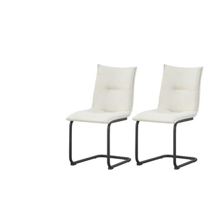 Schwinger-Stuhl 2er Set ¦ creme ¦ Maße (cm): B: 46 H: 89