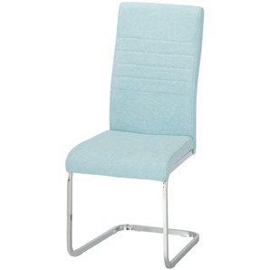 Schwingstuhl - blau - Materialmix - 43 cm - 101 cm - 58 cm | Möbel Kraft