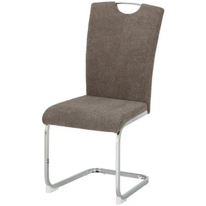 Schwingstuhl - braun - Materialmix - 45 cm - 97 cm - cm 61,0 | Möbel Kraft