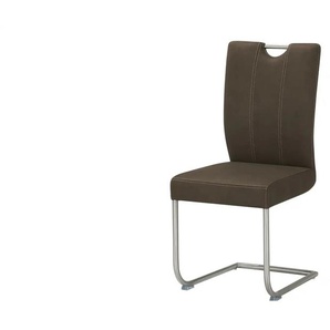 Schwingstuhl - braun - Materialmix - 46 cm - 99 cm - cm 56,0 | Möbel Kraft