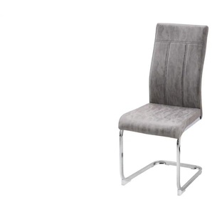 Schwingstuhl  Clemens ¦ grau ¦ Maße (cm): B: 44 H: 100 T: 60.0