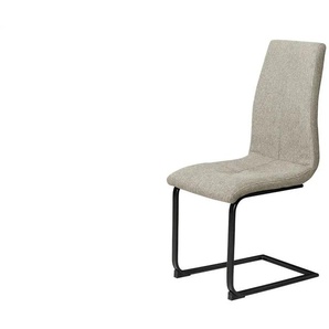 Schwingstuhl - creme - Materialmix - 43 cm - 89 cm - cm 56,0 | Möbel Kraft