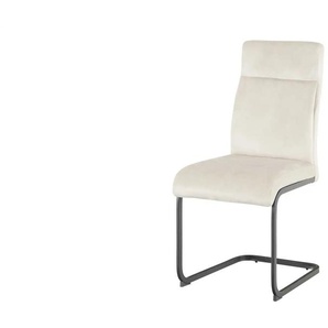 Schwingstuhl - creme - Materialmix - 45 cm - 96 cm - cm 62,0 | Möbel Kraft
