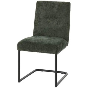 Schwingstuhl extra belastbar - grün - Materialmix - 51,5 cm - 92,5 cm - cm 65,0 | Möbel Kraft