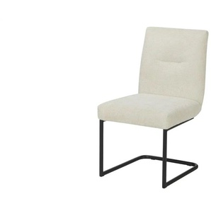 Schwingstuhl extra belastbar Talos ¦ creme ¦ Maße (cm): B: 51,5 H: 92,5 T: 65.0