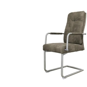 Schwingstuhl mit Griff  Bertie ¦ braun ¦ Maße (cm): B: 52 H: 100 T: 64.0