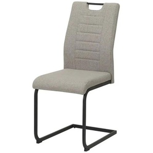 Schwingstuhl mit Griff - grau - Materialmix - 43 cm - 98 cm - cm 58,0 | Möbel Kraft