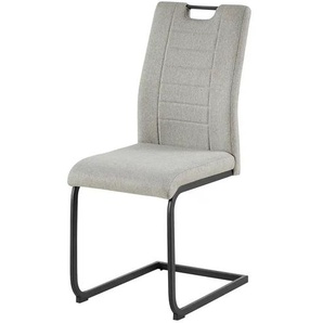 Schwingstuhl mit Griff Romeo ¦ grau ¦ Maße (cm): B: 43 H: 98 T: 58.0