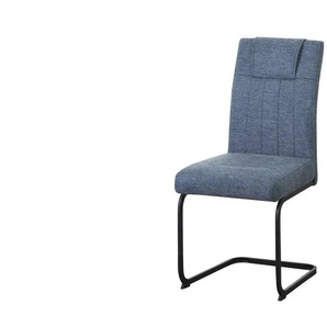 Schwingstuhl  Neil ¦ blau ¦ Maße (cm): B: 44,8 H: 97 T: 60.0