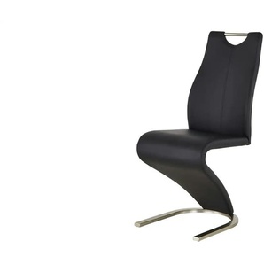 Schwingstuhl - schwarz - Materialmix - 44,5 cm - 99 cm - cm 59,5 | Möbel Kraft