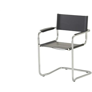 Schwingstuhl - schwarz - Materialmix - 52 cm - 81 cm - cm 59,0 | Möbel Kraft