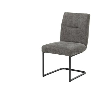 Schwingstuhl extra belastbar Talos ¦ grau ¦ Maße (cm): B: 51,5 H: 92,5 T: 65.0