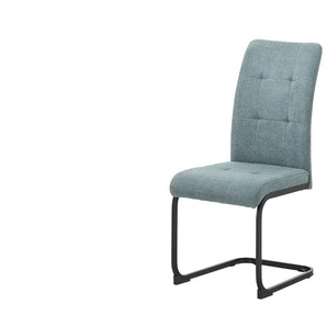 Schwingstuhl - türkis/petrol - Materialmix - 44 cm - 99 cm - cm 61,0 | Möbel Kraft