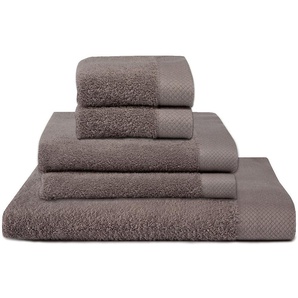 Seahorse Handtuch Set Seahorse Pure, Walkfrottee (Set, 5-St), 100% superweiche Frotteebaumwolle, saugfähig, weich