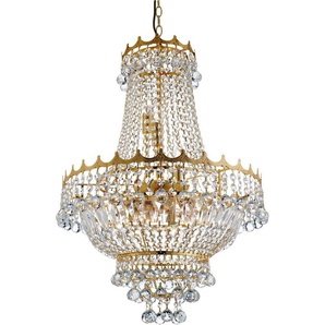 Searchlight Kronleuchter Hängeleuchte Versailles, 9-flammig, ohne Leuchtmittel, Glamourös