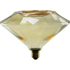 SEGULA LED-Leuchtmittel Floating, E27, 1 St., Warmweiß, dimmbar, Floating Diamond, gold, E27