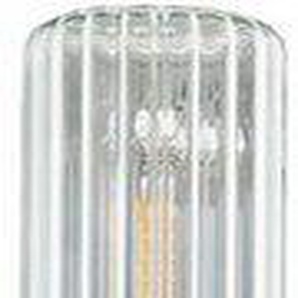 SEGULA LED-Leuchtmittel LED Long Tube 300 klar geriffelt, E27, 1 St., Extra-Warmweiß, LED Long Tube 300 klar geriffelt, E27, 4,5W, CRI 90, dimmbar