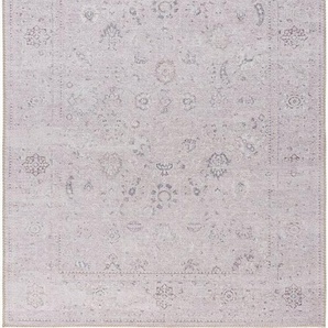 Sehrazat Teppich Vintage 3580, rechteckig, Höhe: 4 mm, Kurzflor, waschbar, Chenille mit Baumwolle, Wohnzimmer