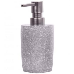 Seifenspender Glitzer Silber