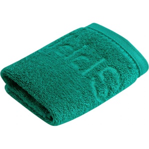 Seiftuch ESPRIT Modern Solid Waschlappen Gr. B/L: 30 cm x 30 cm, blau (ocean teal) Waschhandschuhe Waschlappen im Set, vegan produziert