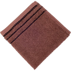 Seiftuch GÖZZE Berlin Waschlappen Gr. B/L: 30 cm x 30 cm, braun (schoko) Waschhandschuhe Waschlappen