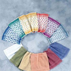 Seiftuch ROSS Waschlappen Gr. B/L: 30 cm x 30 cm, bunt (sortiert) Waschhandschuhe Waschlappen