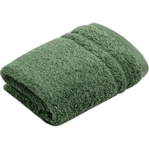 Seiftuch VOSSEN Vienna Style Supersoft Waschlappen Gr. B/L: 30 cm x 30 cm, grün (evergreen) Waschhandschuhe Waschlappen im Set, supersoft Baumwolle