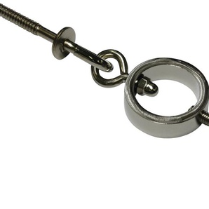 Seilspanngarnitur Ring Chrom