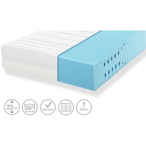 Seitenschläfer-Kaltschaummatratze  Side-Sleep ¦ weiß ¦ Maße (cm): B: 80 H: 22