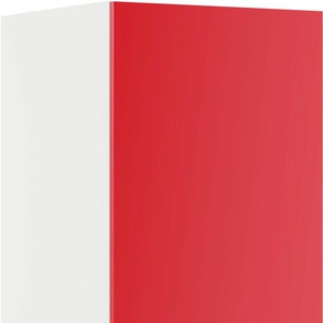 Seitenschrank IMPULS KÜCHEN Turin, Breite 60 cm Schränke Gr. B/H/T: 60 cm x 190,7 cm x 57,9 cm, links, 1 St., rot (rot hochglanz) Seitenschränke