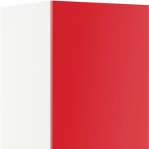 Seitenschrank IMPULS KÜCHEN Turin, Breite 60 cm Schränke Gr. B/H/T: 60 cm x 190,7 cm x 57,9 cm, links, 2 St., rot (rot hochglanz) Seitenschränke