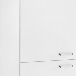 Seitenschrank OPTIFIT Parma Schränke Gr. B/H/T: 60 cm x 176,6 cm x 58,4 cm, 2 St., Komplettausführung, weiß Seitenschränke
