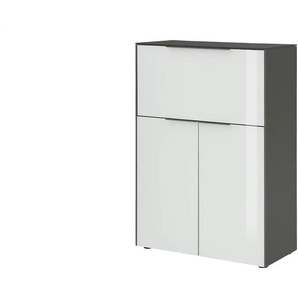 Sekretär - grau - Materialmix - 80,8 cm - 115,6 cm - cm 38,2 | Möbel Kraft