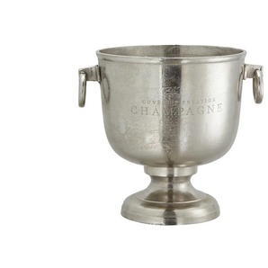 Sektkühler - silber - Aluminium-Guss,Metall - 30 cm - 34 cm | Möbel Kraft