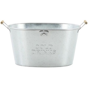 Sektkühler - silber - Eisen - 57 cm - 30 cm - cm 36,0 | Möbel Kraft