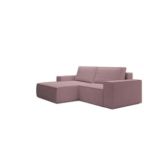 Selsey Ecksofa Farese Mini ¦ lila/violett ¦ Maße (cm): B: 240 H: 85