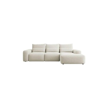 Selsey Ecksofa mit Schlaffunktion Carnos ¦ creme ¦ Maße (cm): B: 264 H: 82