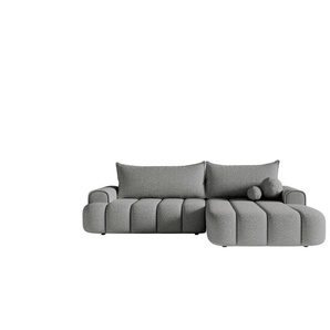 Selsey Ecksofa mit Schlaffunktion Dandelino ¦ grau ¦ Maße (cm): B: 275 H: 80