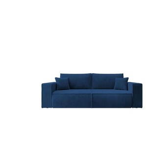 Selsey Einzelsofa mit Schlaffunktion Farese ¦ blau ¦ Maße (cm): B: 257 H: 85