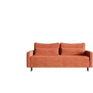 Selsey Einzelsofa mit Schlaffunktion Umpro - gelb - Materialmix - 220 cm - 96 cm | Möbel Kraft