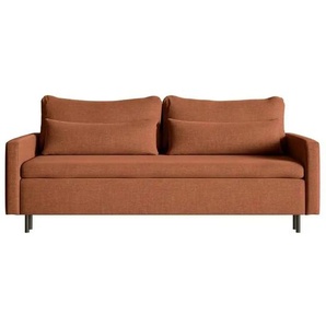Selsey Einzelsofa mit Schlaffunktion Umpro - gelb - Materialmix - 220 cm - 96 cm | Möbel Kraft