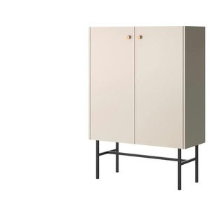 Selsey Highboard   ¦ beige ¦ Maße (cm): B: 93,2 H: 131,7