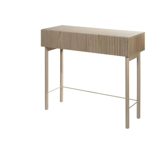 Selsey Konsolentisch - holzfarben - Materialmix - 90 cm - 80 cm | Möbel Kraft