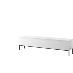 Selsey Lowboard  Bemmi ¦ weiß ¦ Maße (cm): B: 175 H: 46