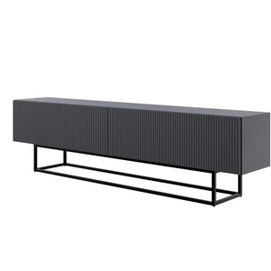 Selsey Lowboard - schwarz - Materialmix - 175 cm - 46,5 cm | Möbel Kraft