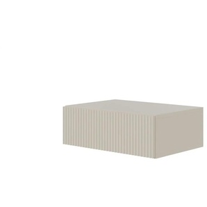 Selsey Nachtkommode hängend - beige - Materialmix - 50 cm - 17 cm | Möbel Kraft