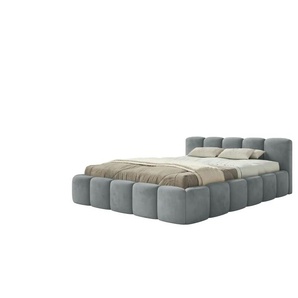 Selsey Polsterbett - grau - Materialmix - 160 cm - 72 cm | Möbel Kraft